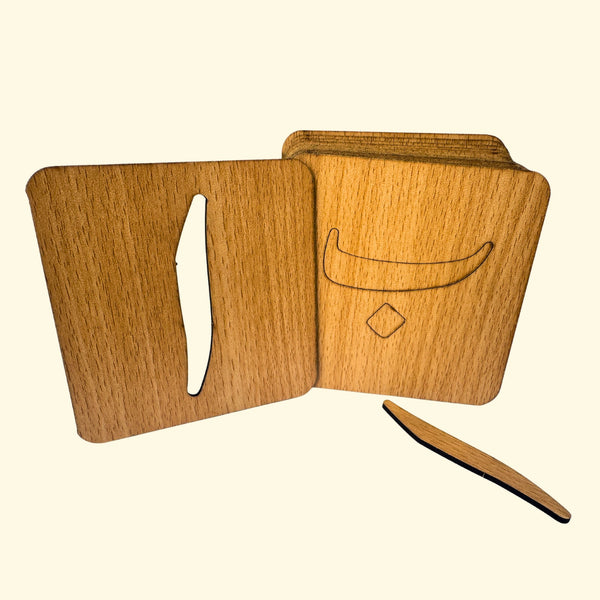 Kids Drawing Urdu Wooden Stencils (76 Pieces)