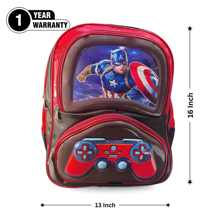 CAPTAIN AMERICA SCHOOL BAG