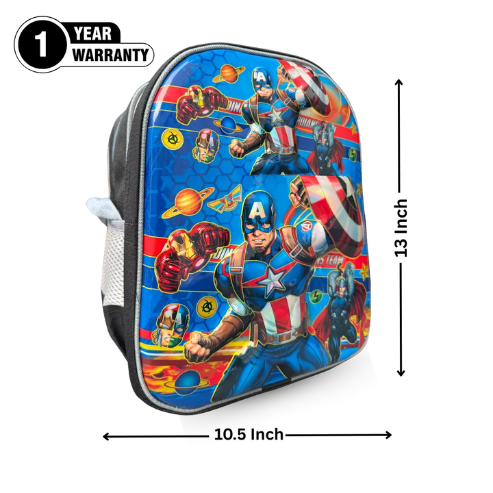 CAPTAIN AMERICA SCHOOL BAG (2 Pockets)