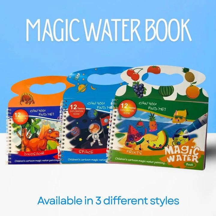 36 SCENE MAGIC WATER BOOK (PACK OF 3) [WB001] – Zawe Toys