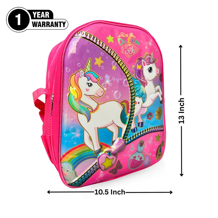 UNICORN SCHOOL BAG (2 Pockets)