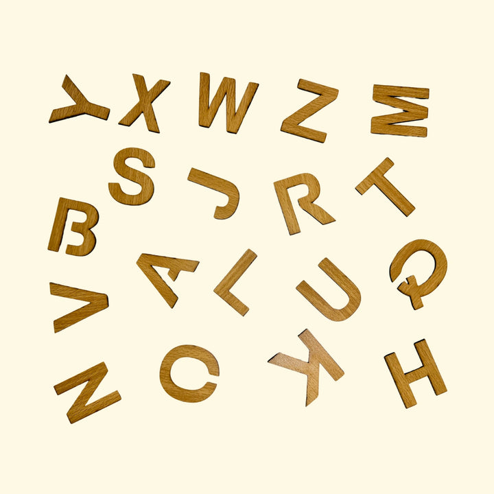 WOODEN ENGLISH LEARNING PUZZLES