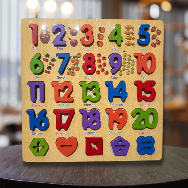 counting Puzzle Board